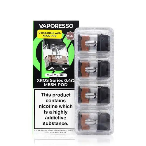 Vaporesso Xros Replacement Pods ( Pack of 4) | only £11.99 | Cheapest Vape Shop in Uk