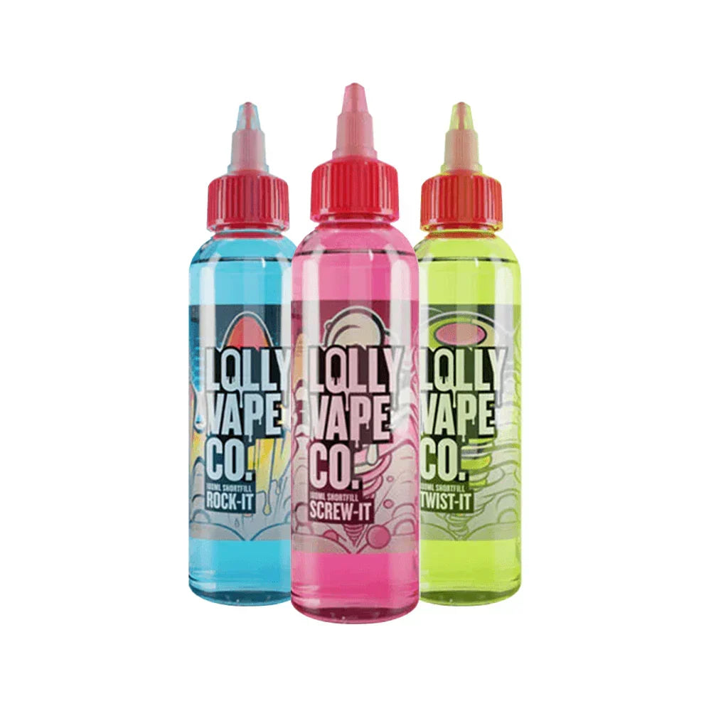 Lolly Vape Co 100ml Shortfill E-liquids | only £14.99 | Cheapest Vape Shop in Uk