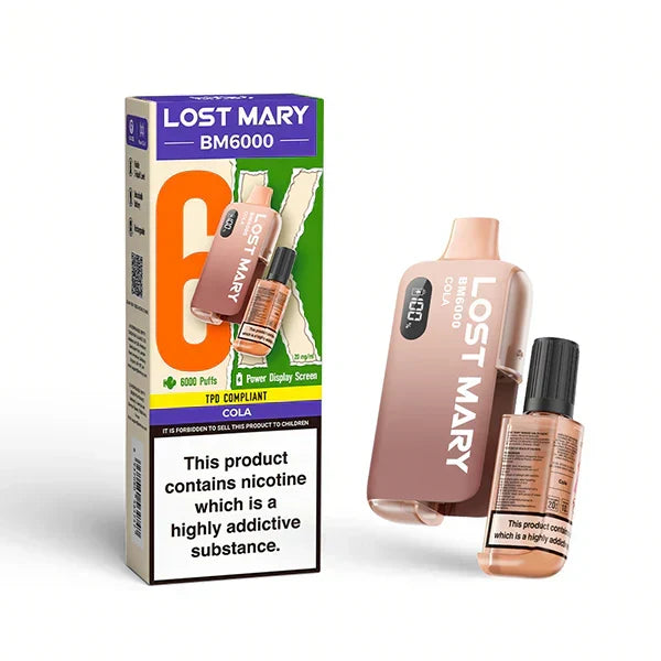 Lost Mary BM6000 Prefilled Pod Vape Kit | only £9.99 | Cheapest Vape Shop in Uk