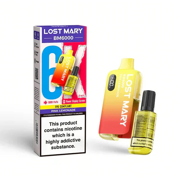 Lost Mary BM6000 Prefilled Pod Vape Kit | only £9.99 | Cheapest Vape Shop in Uk