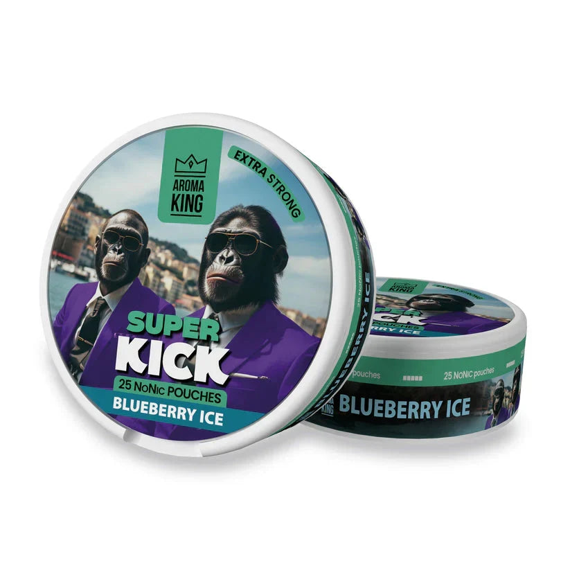 Aroma King Nicotine Pouches Super Kick- Box of 10 | only £30.99 | Cheapest Vape Shop in Uk