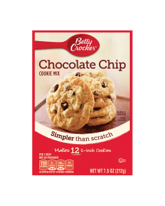 Betty Crocker Snack Size Chocolate Chip Cookie Mix (212g) | only £2.49 | Cheapest Vape Shop in Uk