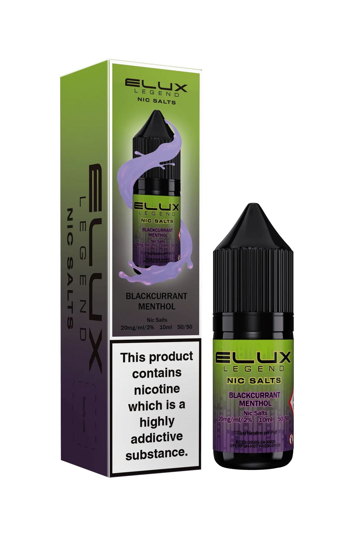 Elux Legend 10ml Nic Salt | only £3.99 | Cheapest Vape Shop in Uk