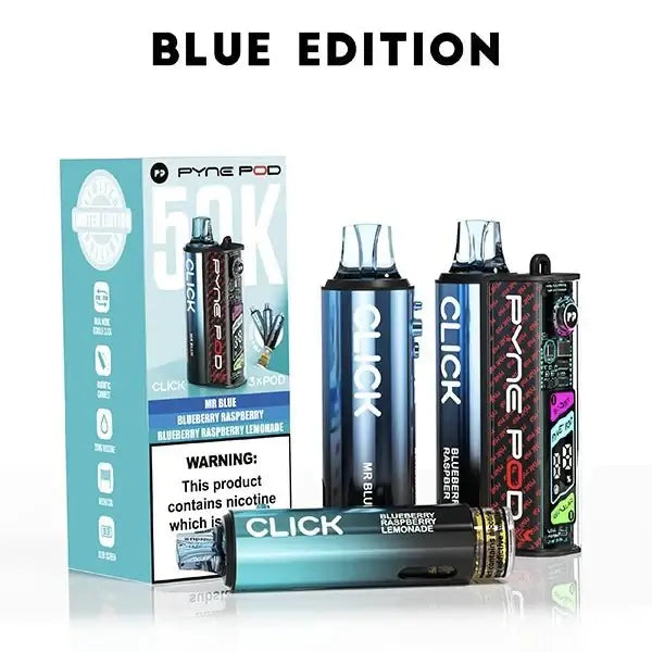 Pyne Pod Click 50K Prefilled Vape | TPD | only £12.99 | Cheapest Vape Shop in Uk