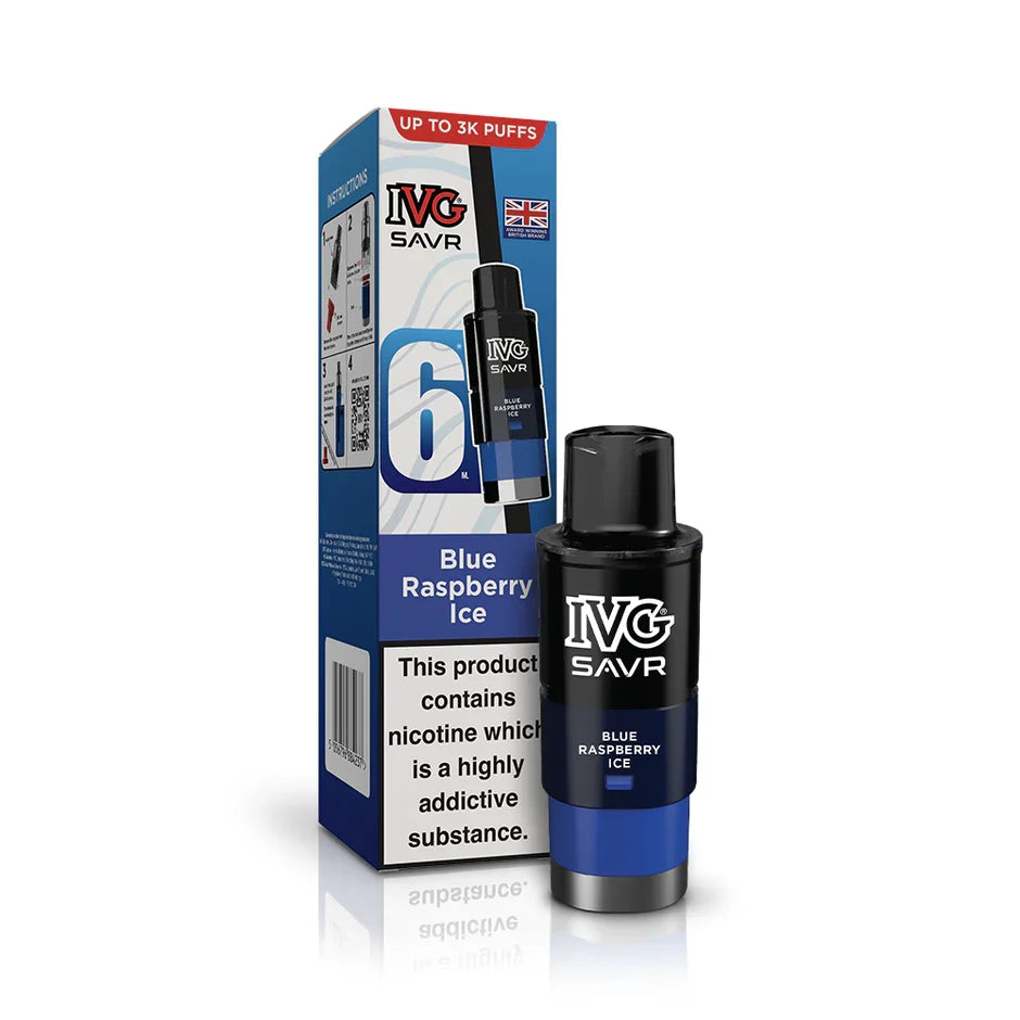IVG SAVR 3000 Refill Pods - Box Of 5 | only £19.99 | Cheapest Vape Shop in Uk