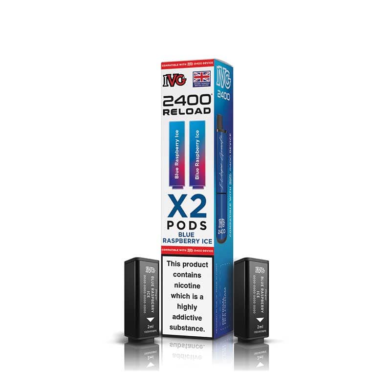 IVG 2400 Reload Prefilled Pods - Box of 5 | only £35.99 | Cheapest Vape Shop in Uk