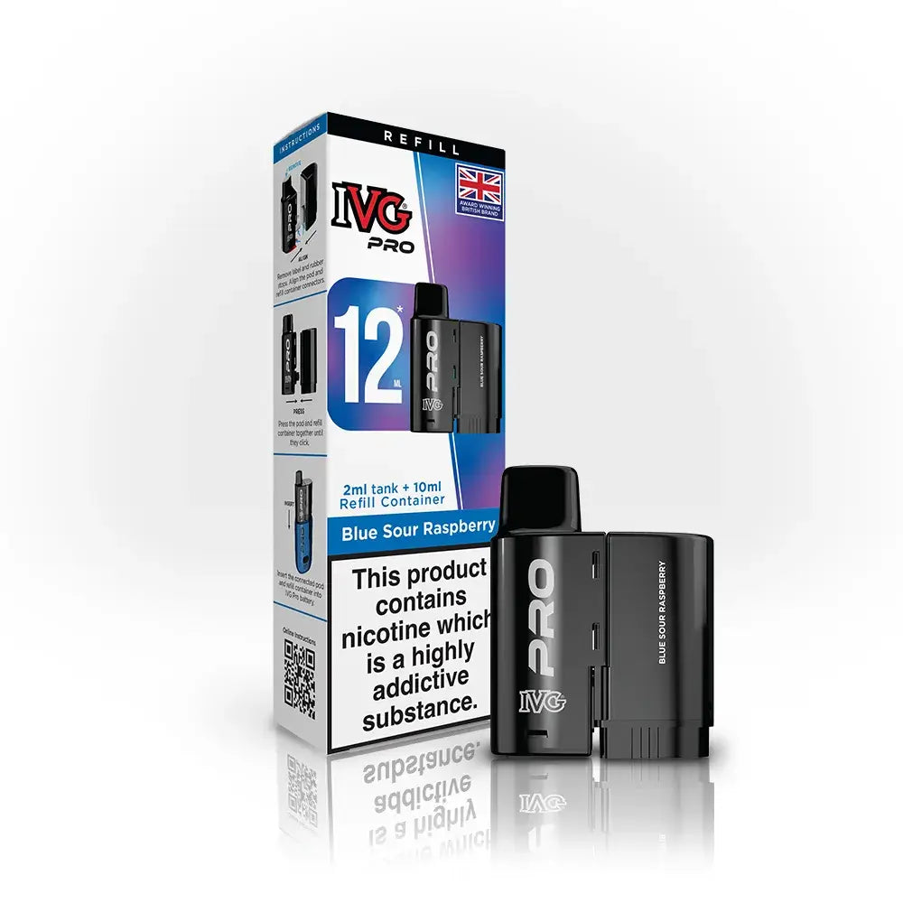 IVG Pro 12 Prefilled Pods | Only £6.99 | Any 3 For £17.99 | only £6.99 | Cheapest Vape Shop in Uk