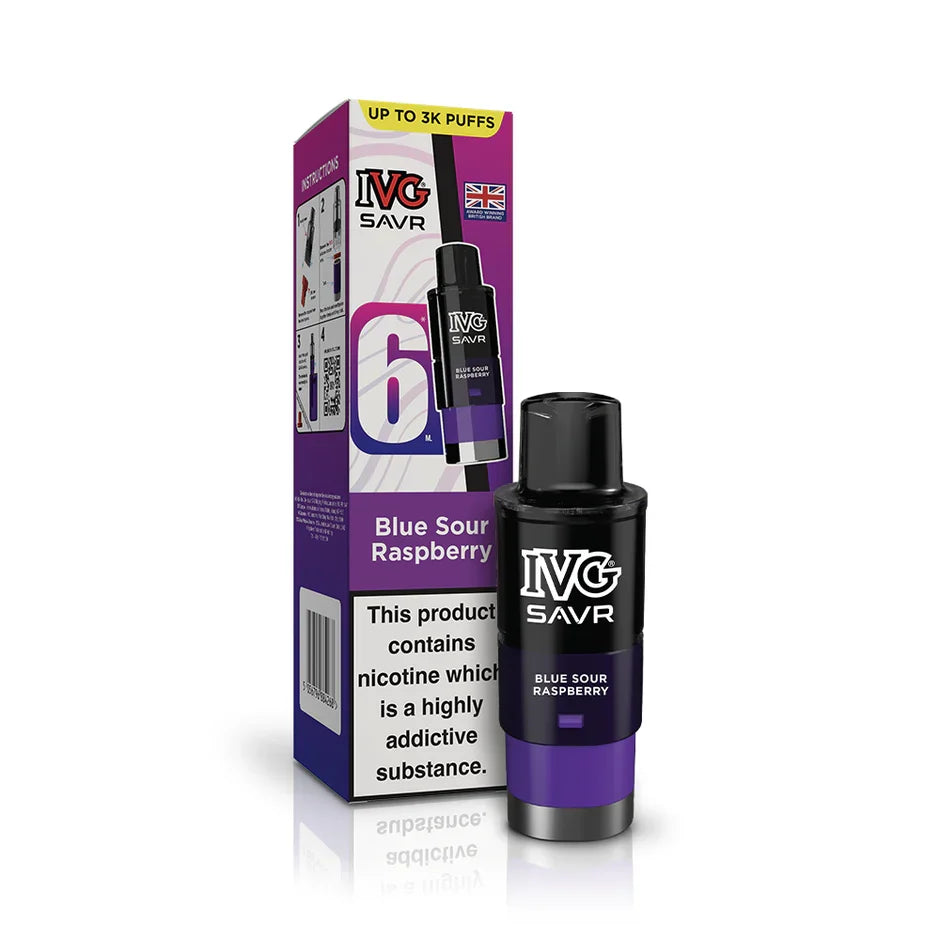 IVG SAVR 3000 Refill Pods - Box Of 5 | only £19.99 | Cheapest Vape Shop in Uk