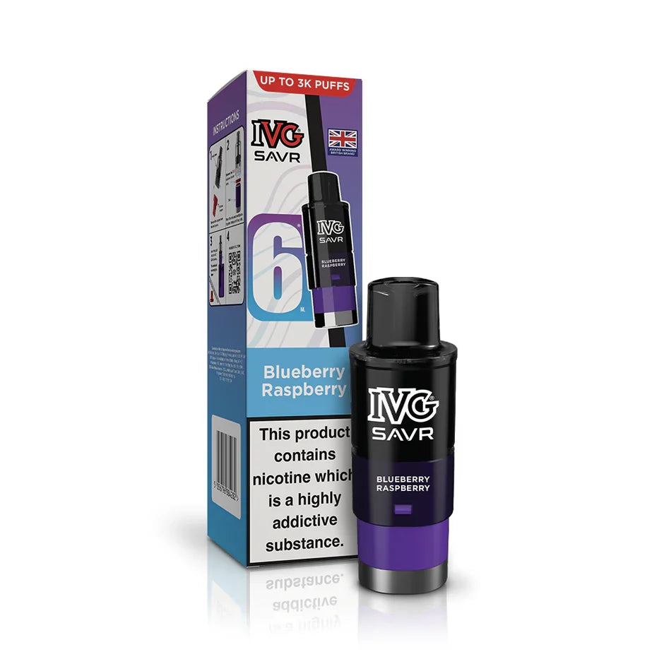 IVG SAVR 3000 Refill Pods - Box Of 5 | only £19.99 | Cheapest Vape Shop in Uk