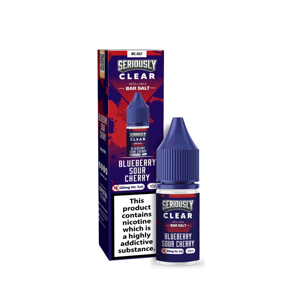 Seriously Clear Nic Salt E-Liquid | only £3.99 | Cheapest Vape Shop in Uk