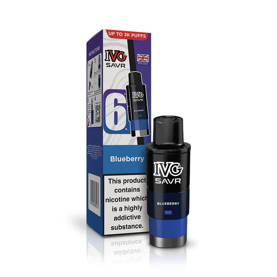 IVG SAVR 3000 Refill Pods - Box Of 5 | only £19.99 | Cheapest Vape Shop in Uk