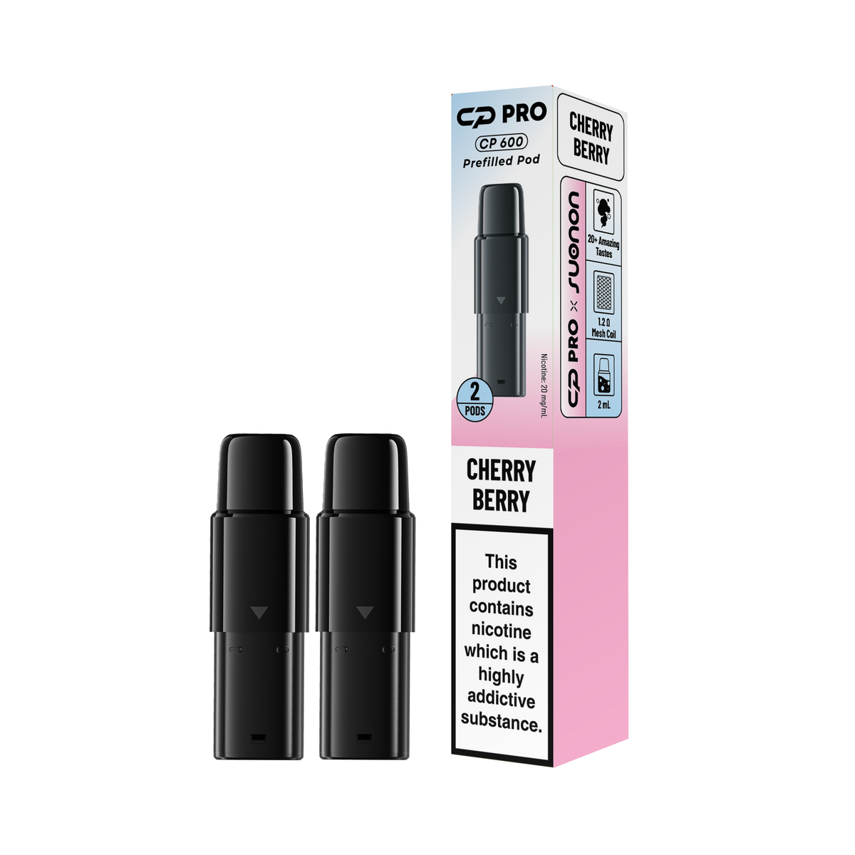 CP Pro 600 Prefilled Pods (Pack of 2) | only £3.99 | Cheapest Vape Shop in Uk