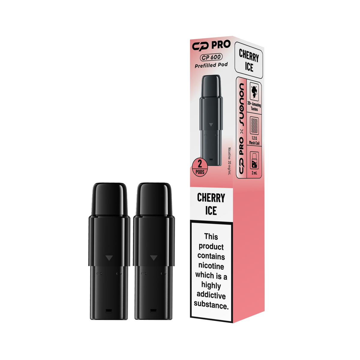 CP Pro 600 Prefilled Pods (Pack of 2) | only £3.99 | Cheapest Vape Shop in Uk