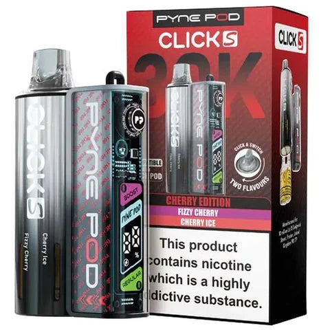 Pyne Pod Click S 30K Prefilled Pod Kit - Box of 10 | only £87.99 | Cheapest Vape Shop in Uk
