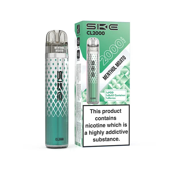 SKE CL2000 Prefilled Pod Kit | only £6.99 | Cheapest Vape Shop in Uk