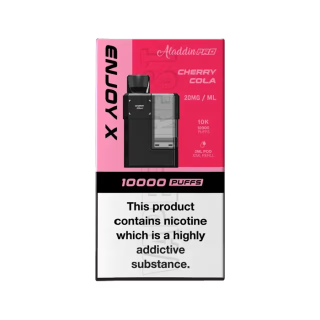 Aladdin Pro Enjoy X 10000 Prefilled Pods - Box of 5 | only £29.99 | Cheapest Vape Shop in Uk
