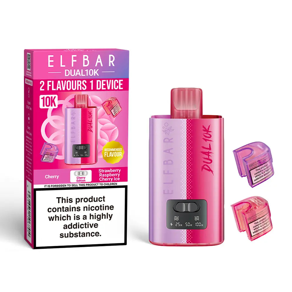 Elf Bar Dual 10K Prefilled Vape | only £8.99 | Cheapest Vape Shop in Uk