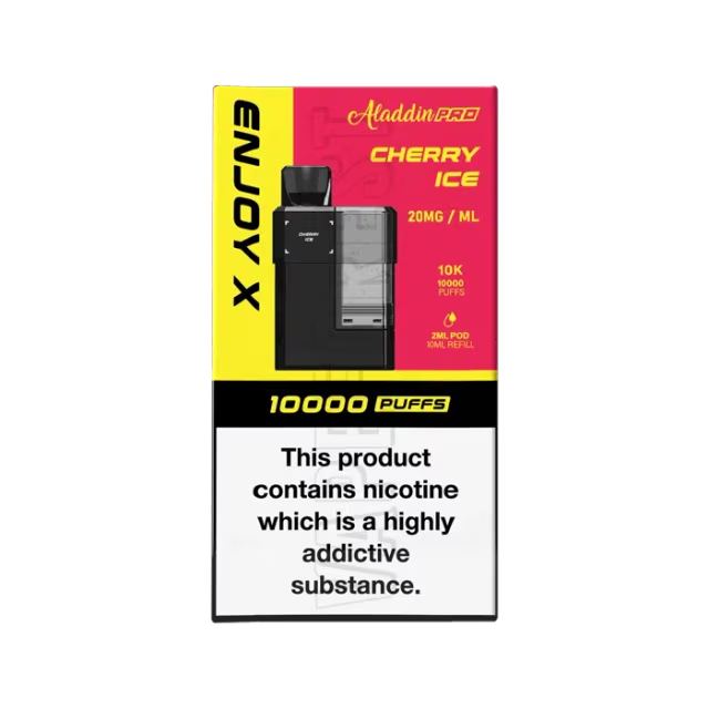 Aladdin Pro Enjoy X 10000 Prefilled Pods - Box of 5 | only £29.99 | Cheapest Vape Shop in Uk