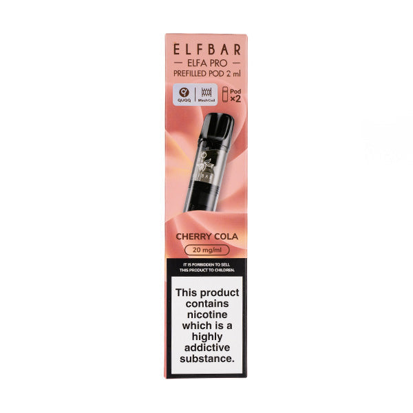 Elf Bar Elfa Pro Prefilled Pods Box of 10 packs | only £39.99 | Cheapest Vape Shop in Uk