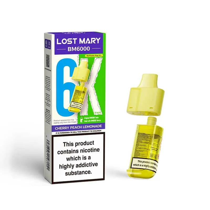 Lost Mary BM6000 Prefilled Vape Pods - Box of 10 | only £52 | Cheapest Vape Shop in Uk
