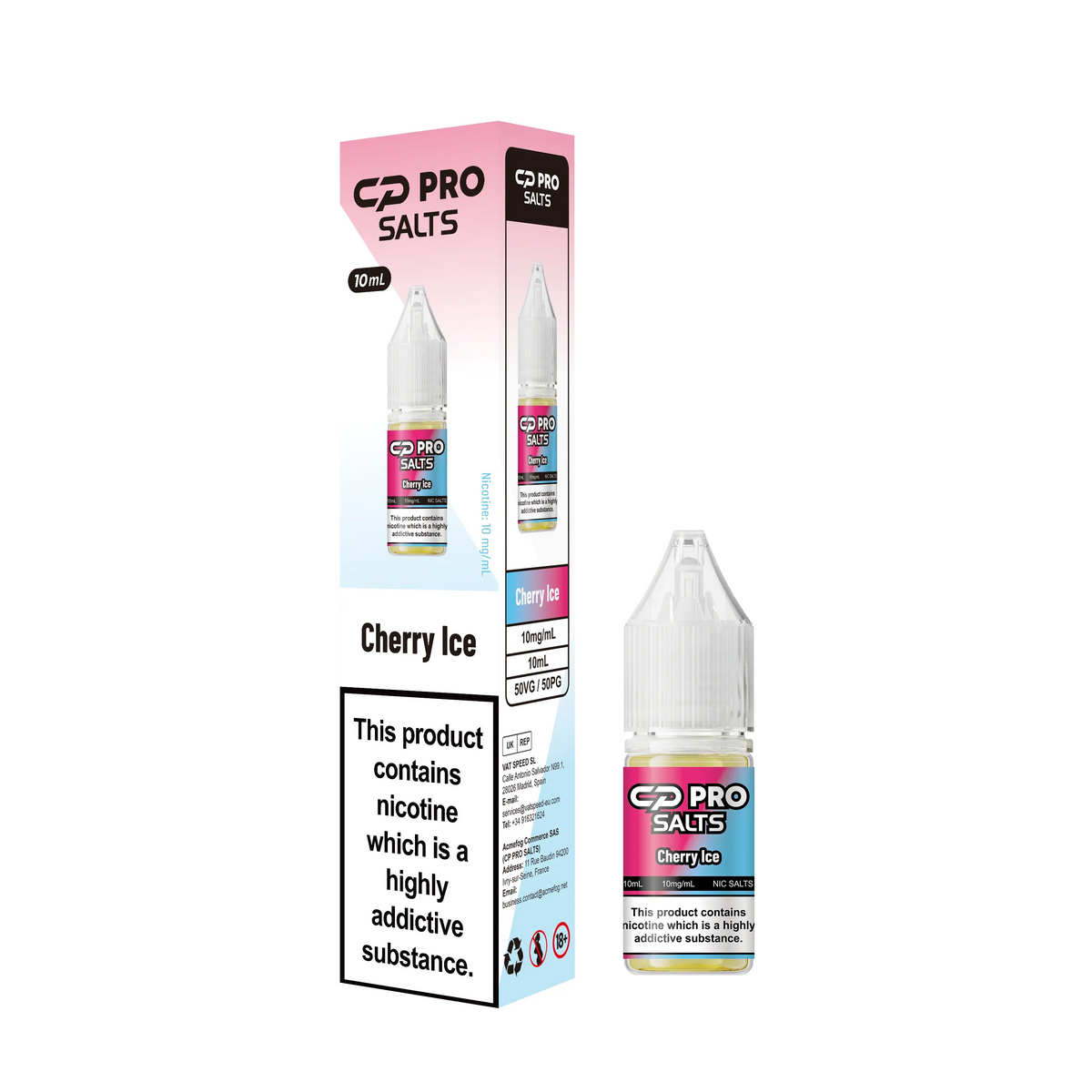 Crystal Pro CP Nic Salt E-Liquid - 10mg & 20mg | only £2.99 | Cheapest Vape Shop in Uk