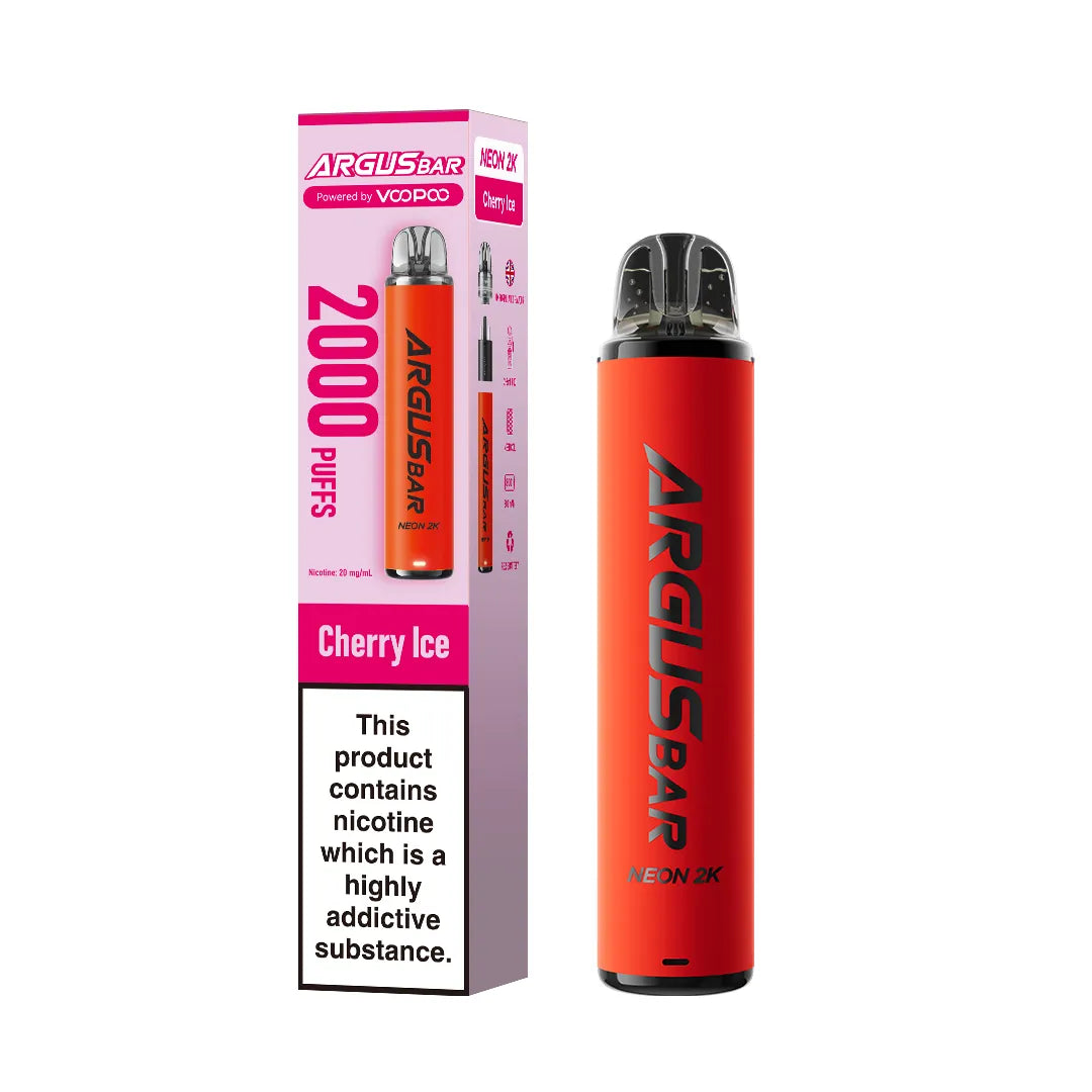 VooPoo Argus Bar Neon 2K Prefilled Kit | only £6.99 | Cheapest Vape Shop in Uk