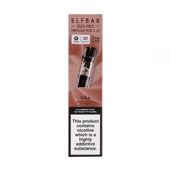 Elf Bar Elfa Pro Prefilled Pods Box of 10 packs | only £39.99 | Cheapest Vape Shop in Uk