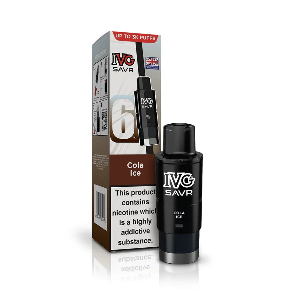 IVG SAVR 3000 Refill Pods - Box Of 5 | only £19.99 | Cheapest Vape Shop in Uk