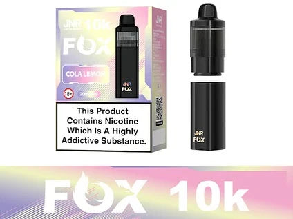 JNR Fox 10K Prefilled Pod Vape Kit | only £9.99 | Cheapest Vape Shop in Uk