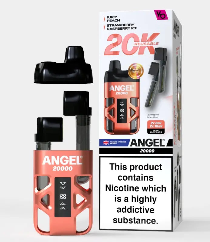 Vapes Bars Angel 20k Prefilled Dual Pod Kit - Box Of 5 | only £69.99 | Cheapest Vape Shop in Uk