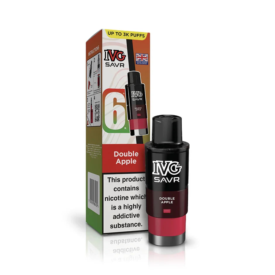 IVG SAVR 3000 Refill Pods - Box Of 5 | only £19.99 | Cheapest Vape Shop in Uk