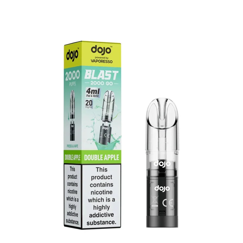 Vaporesso DOJO Blast Go 2000 Prefilled Pods | only £4.49 | Cheapest Vape Shop in Uk