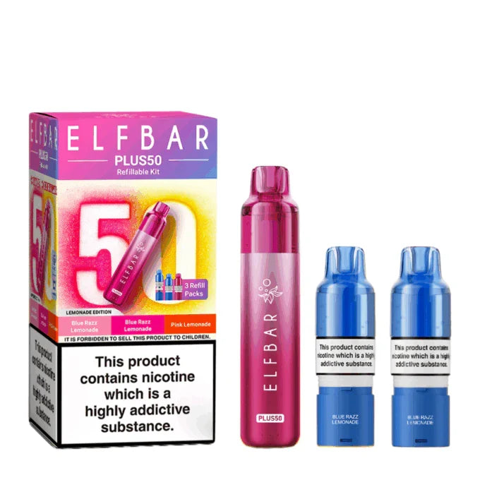 Elf Bar Plus 50 Vape Kit | only £12.99 | Cheapest Vape Shop in Uk