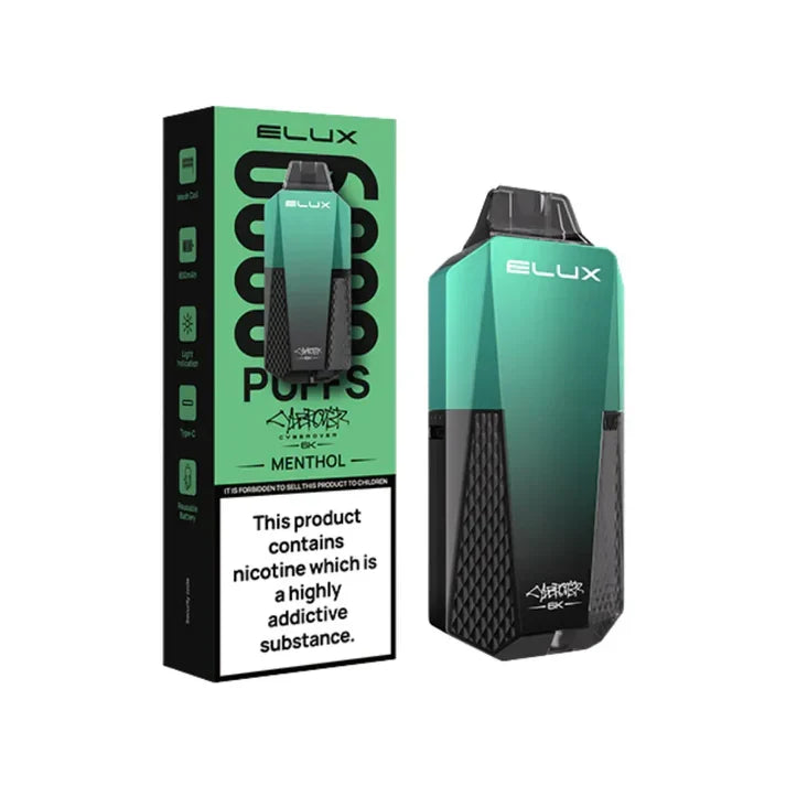 Elux Cyber over 6K Prefilled Vape Kit - Box Of 10 | only £79.99 | Cheapest Vape Shop in Uk