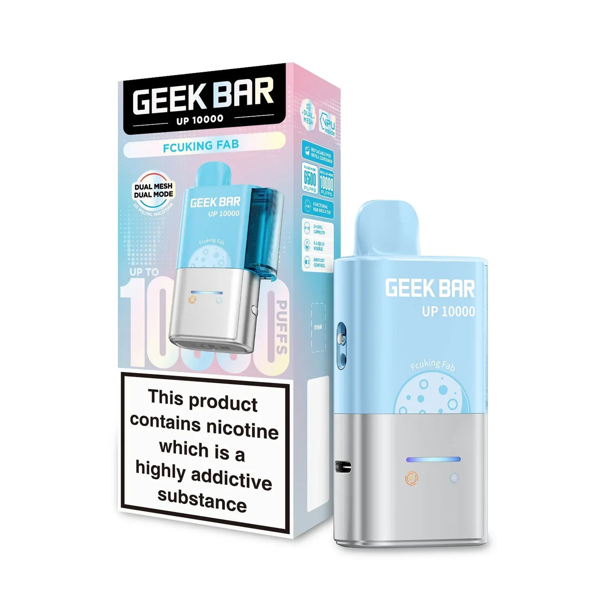 Geek Bar Up 10000 Prefilled Pod Kit | only £8.99 | Cheapest Vape Shop in Uk