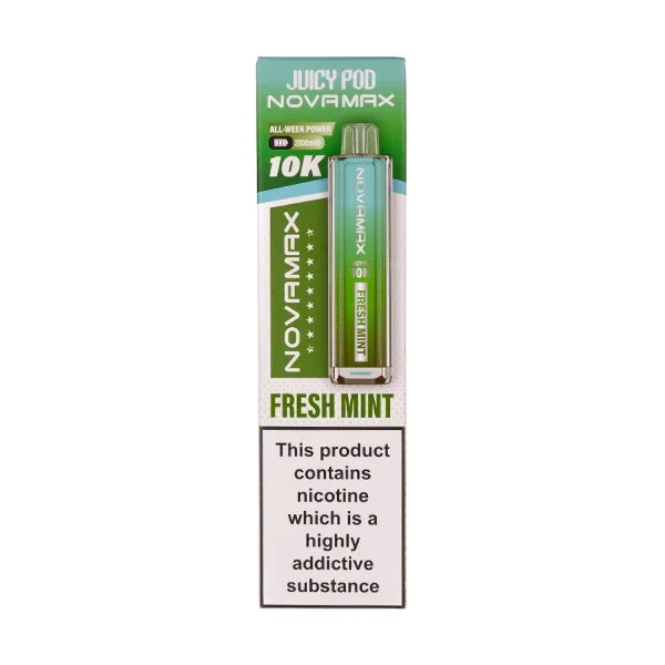 Juicy Pod Novamax 10K Prefilled Pod Vape Kit | Only £7.99 | Any 3 £23 | only £7.99 | Cheapest Vape Shop in Uk