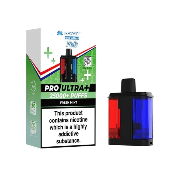 Hayati Pro Ultra Plus 25k Prefilled Pods - Box of 5 | only £39.99 | Cheapest Vape Shop in Uk