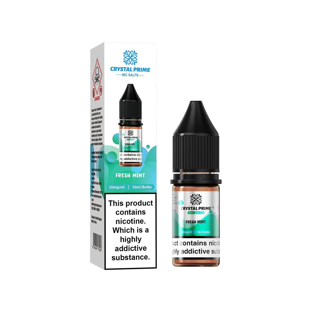 Crystal Prime 7000 Nic Salts 10ml Box of 10 | only £22.99 | Cheapest Vape Shop in Uk