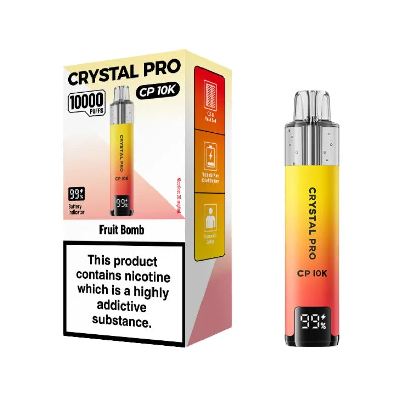 Crystal Pro CP 10K Prefilled Pod Kit – Zero Nicotine | only £8.99 | Cheapest Vape Shop in Uk