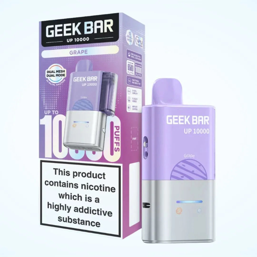 Geek Bar Up 10000 Puffs Prefilled Pod Kit | Up to 10000 Puffs| only £10.50 | Cheapest Vape Shop in Uk