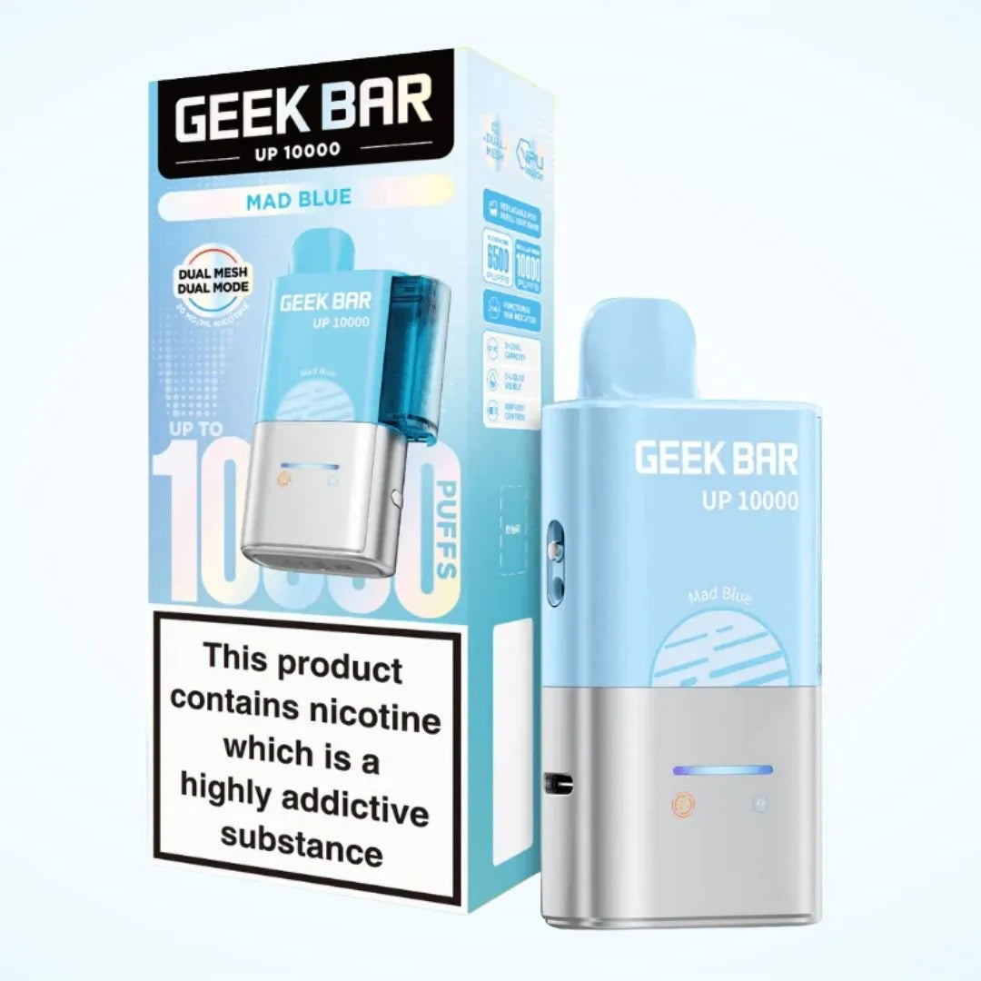 Geek Bar Up 10000 Puffs Prefilled Pod Kit | Up to 10000 Puffs| only £10.50 | Cheapest Vape Shop in Uk