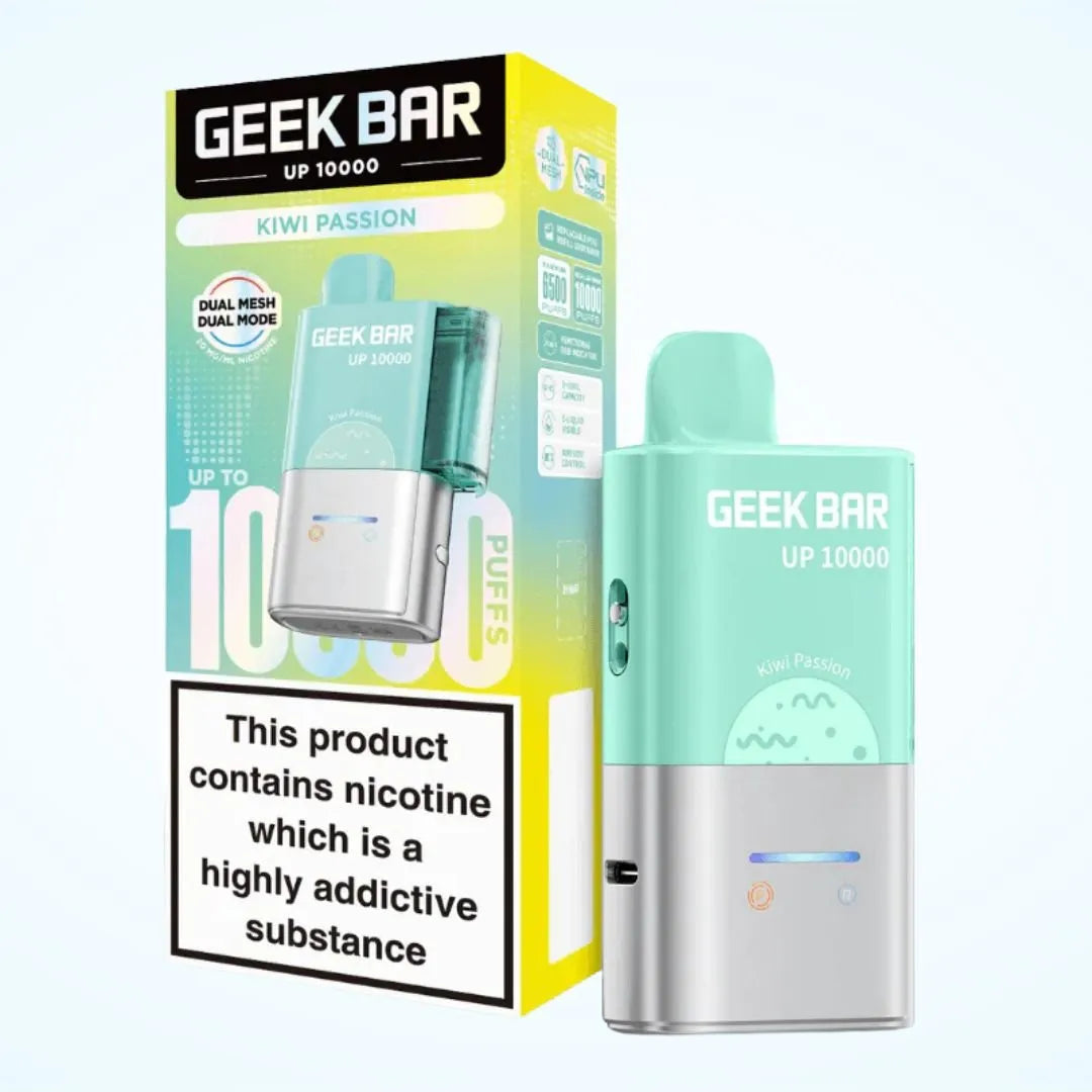 Geek Bar Up 10000 Puffs Prefilled Pod Kit | Up to 10000 Puffs| only £10.50 | Cheapest Vape Shop in Uk