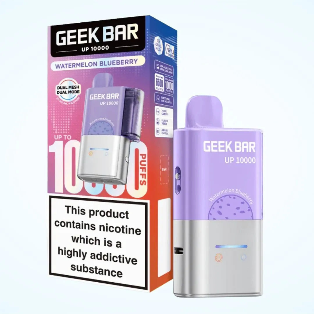 Geek Bar Up 10000 Puffs Prefilled Pod Kit | Up to 10000 Puffs| only £10.50 | Cheapest Vape Shop in Uk