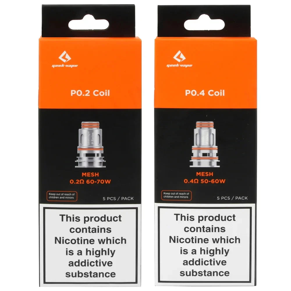 GEEKVAPE P Series Replacement Coils | only £10.99 | Cheapest Vape Shop in Uk