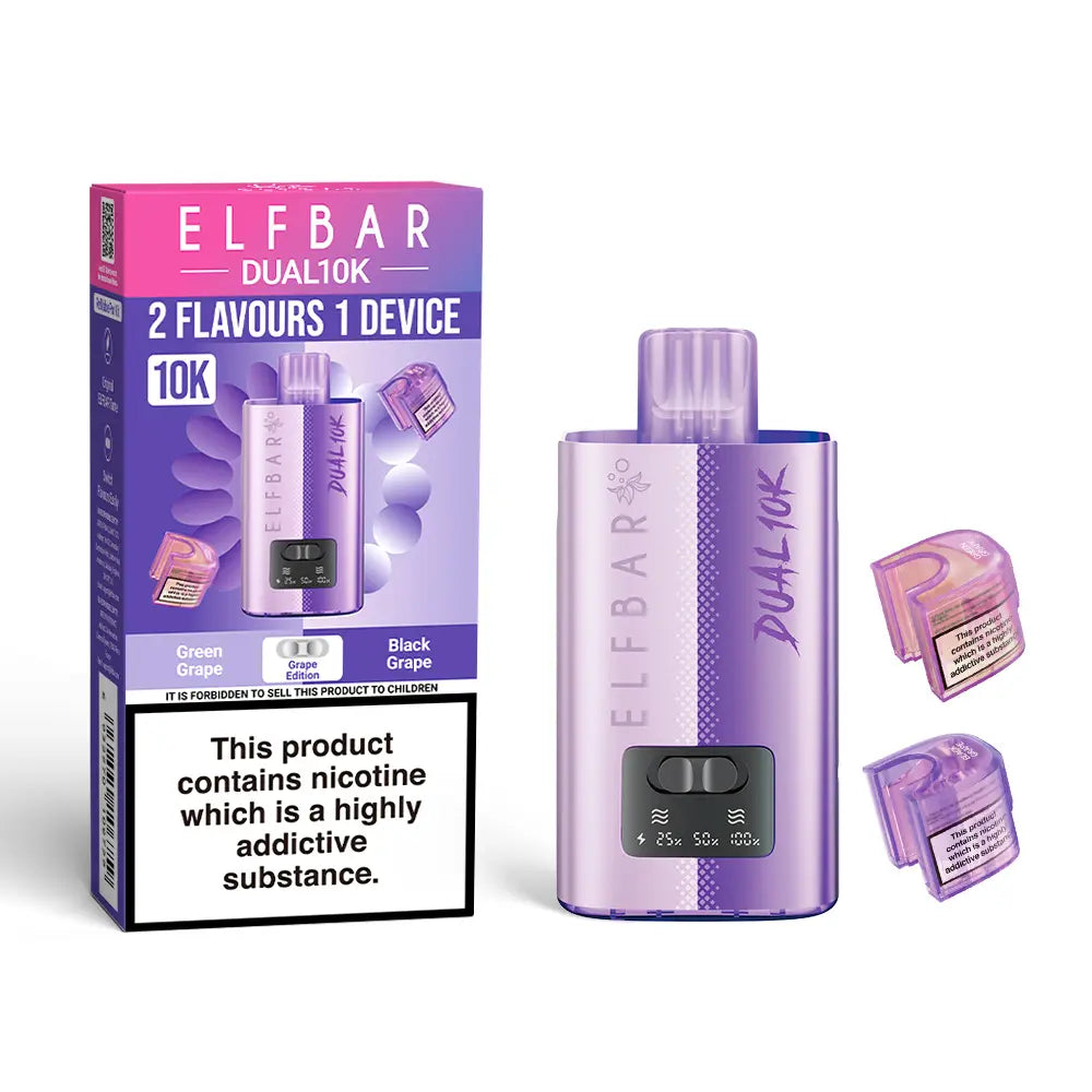 Elf Bar Dual 10K Prefilled Vape | only £8.99 | Cheapest Vape Shop in Uk