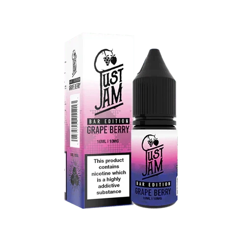 Just Jam Bar Edition 10ml Nic Salt E-Liquid | only £3.99 | Cheapest Vape Shop in Uk
