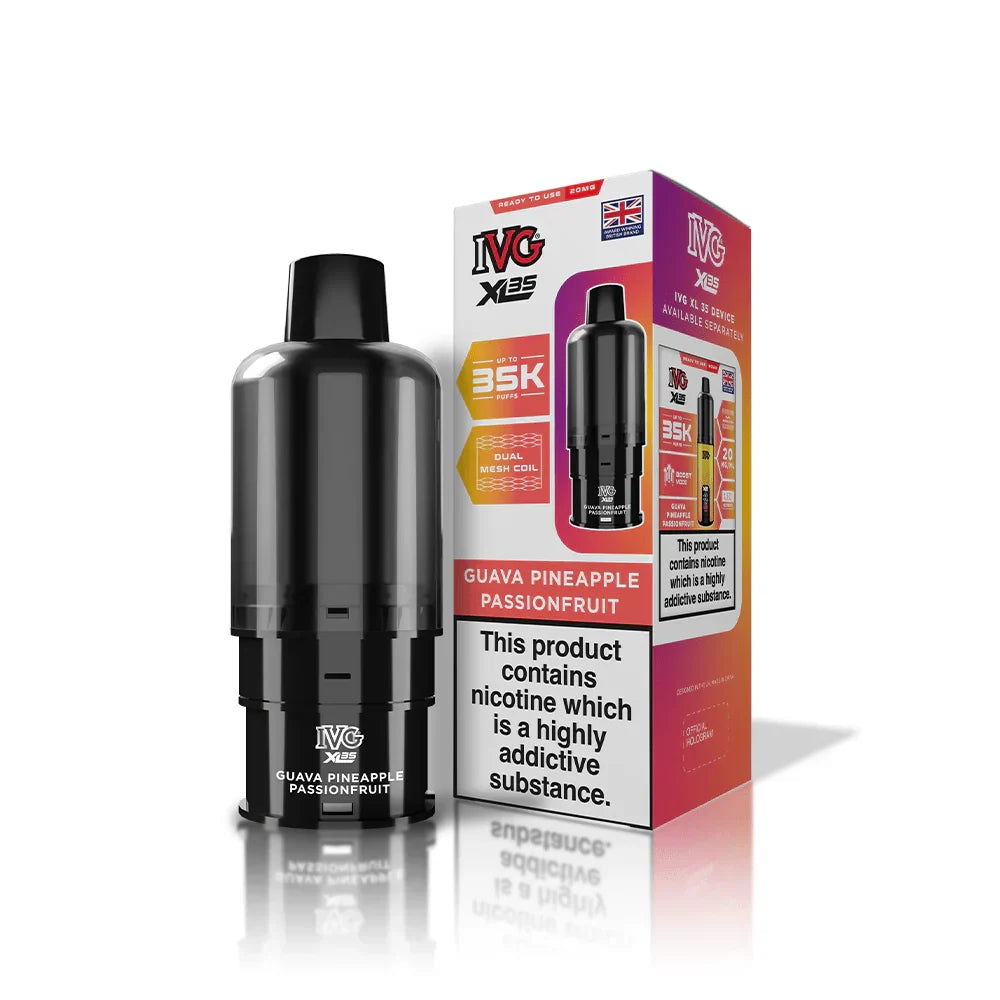 IVG XL 35K Prefilled Pods | Only £8.99 | Any 3 For £21 | only £8.99 | Cheapest Vape Shop in Uk