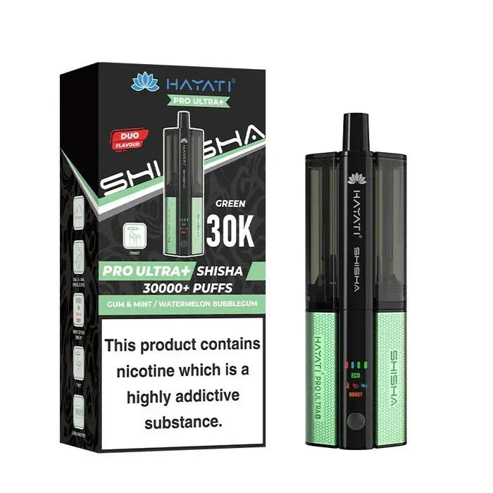 Hayati Pro Ultra Plus Shisha 30K Prefilled Pod Kit| £11.99 | 3 For £33 | only £11.99 | Cheapest Vape Shop in Uk
