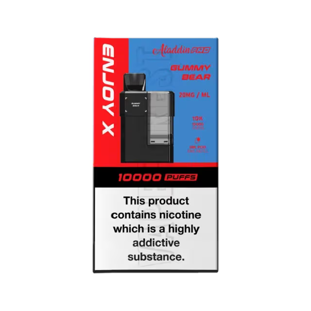 Aladdin Pro Enjoy X 10000 Prefilled Pods - Box of 5 | only £29.99 | Cheapest Vape Shop in Uk