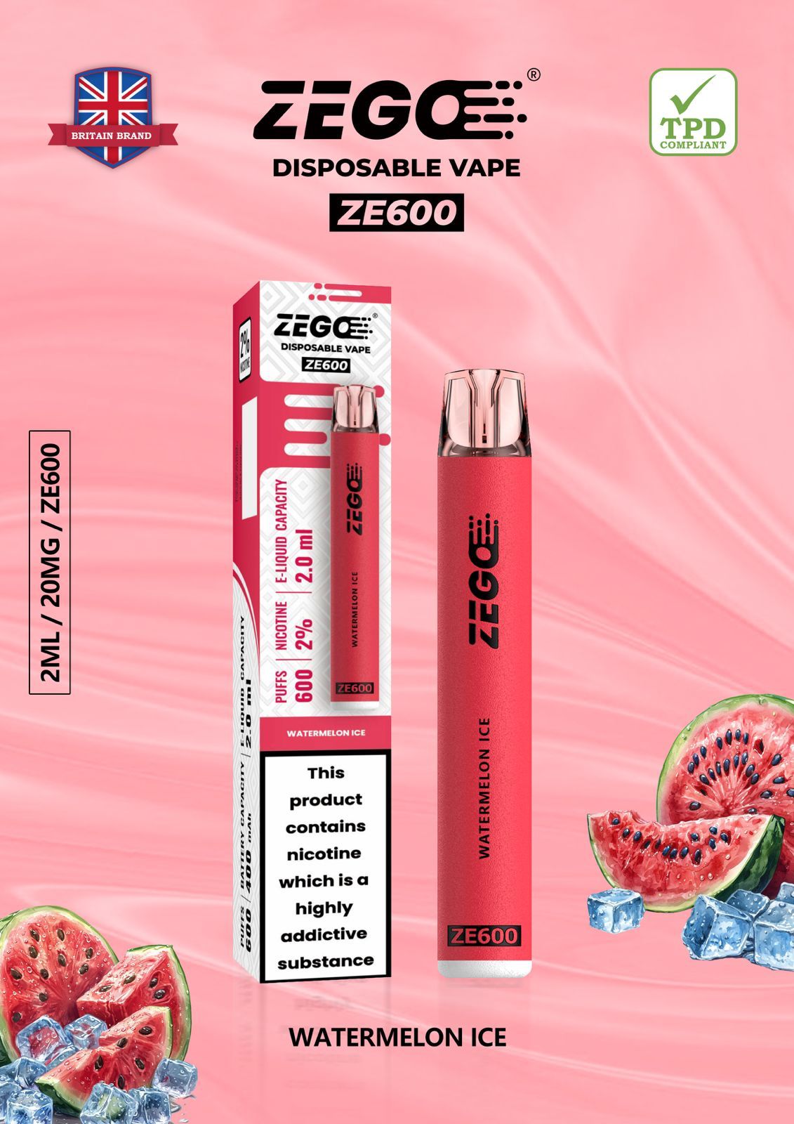 Zego ZE600 Pod Device | only £3.99 | Cheapest Vape Shop in Uk